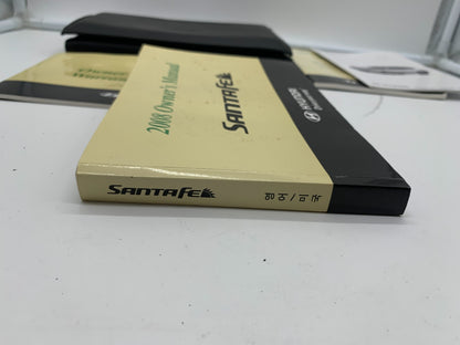 2008 Hyundai Santa FE Owners Manual Set with Case OEM A02B47046