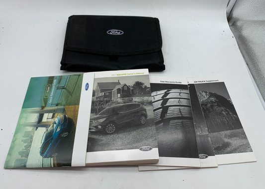 2017 Ford Escape Owners Manual Set with Case OEM B03B47004
