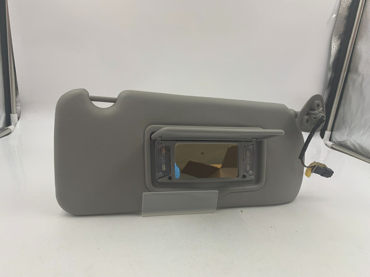 2007-2009 Cadillac SRX Passenger Sun Visor Illuminated Gray OEM D02B33080
