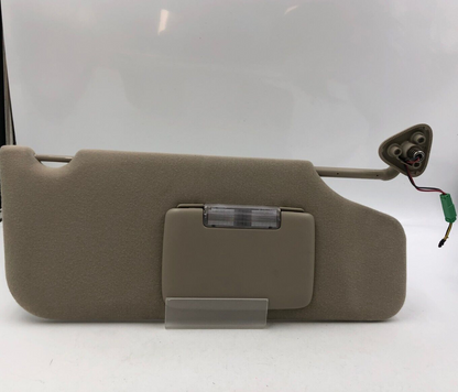 2008-2009 Mercury Sable Passenger Sun Visor Tan Illuminated OEM B02B29003