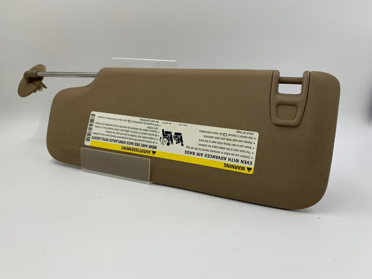 2004-2012 Chevrolet Malibu Passenger Sun Visor Brown OEM D02B51065