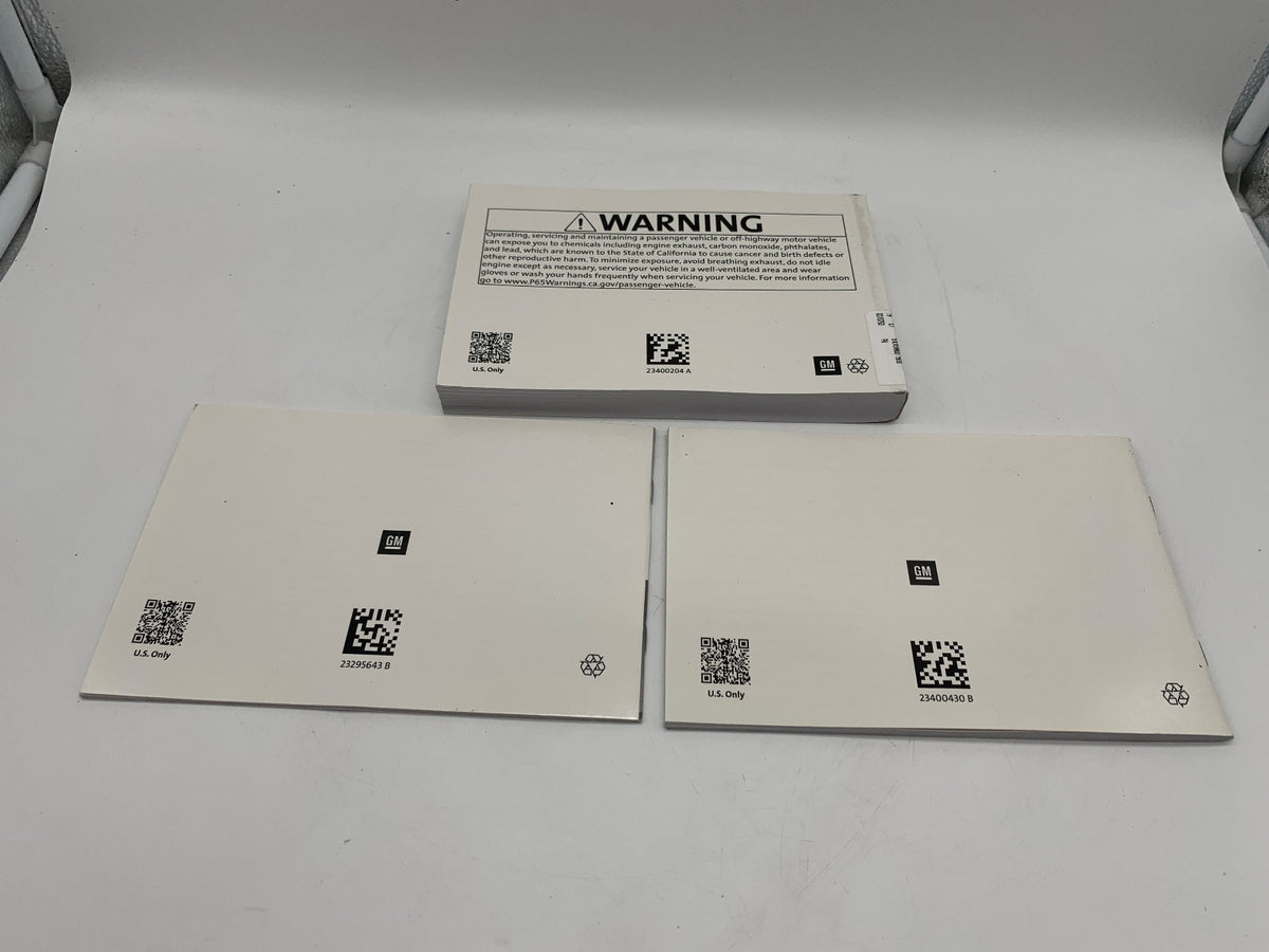 2019 Chevy Silverado Owners Manual Set OEM R01B03021