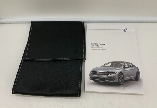 2024 Volkswagen Jetta GLI Owners Manual Set with Case OEM D01B60013