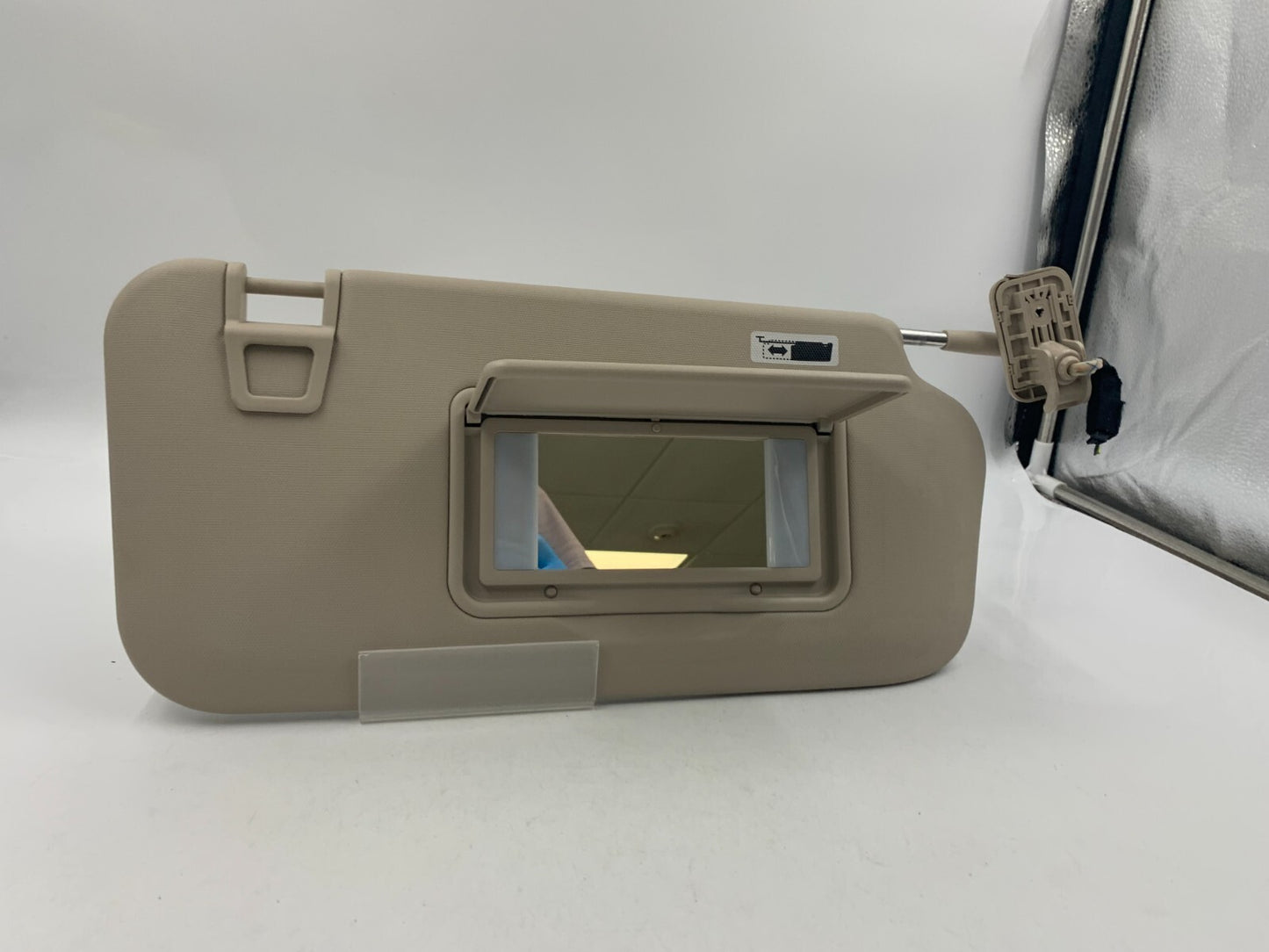 2020 Ford Escape Passenger Sun Visor Beige Illuminated OEM A04B25057