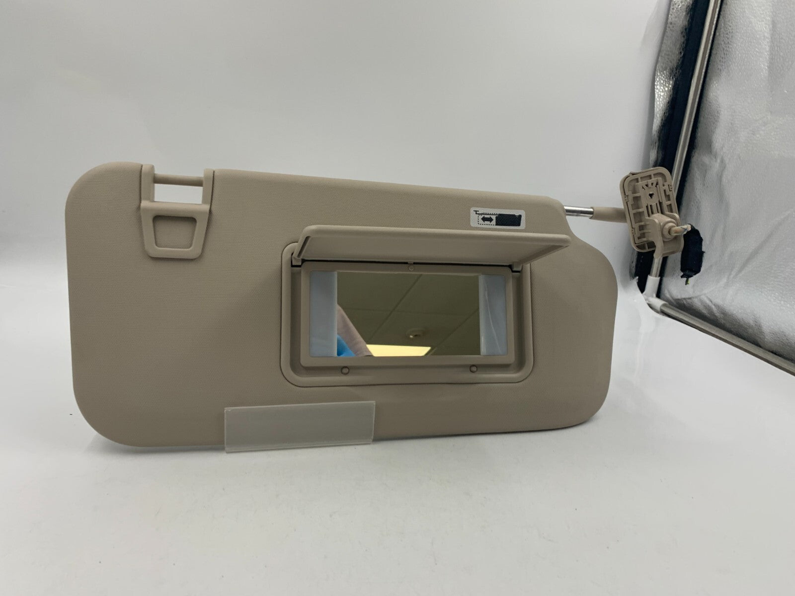 2020 Ford Escape Passenger Sun Visor Beige Illuminated OEM A04B25057