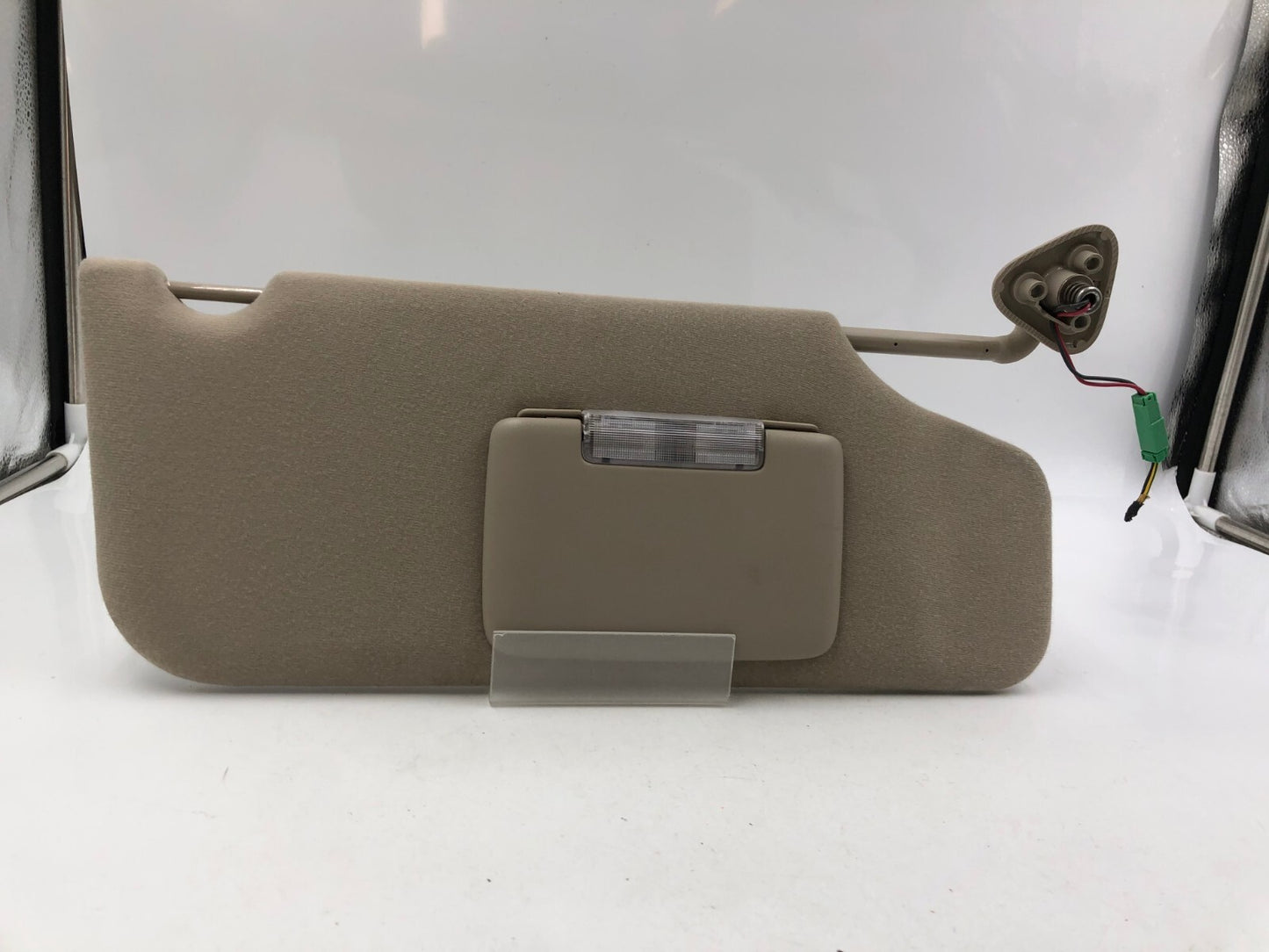 2008-2009 Mercury Sable Passenger Sun Visor Tan Illuminated OEM B02B29003