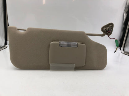 2008-2009 Mercury Sable Passenger Sun Visor Tan Illuminated OEM B02B29003