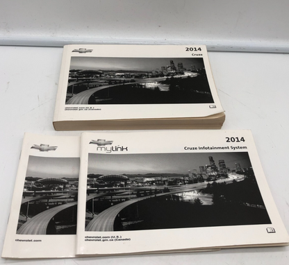 2014 Chevrolet Cruze Owners Manual Set OEM A04B50043