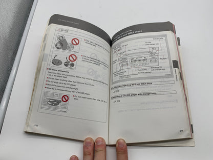 2008 Toyota Camry Owners Manual Set with Case OEM B03B24013