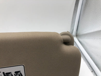 2013-2019 Hyundai Santa Fe Driver Sun Visor Beige Illuminated OEM A01B36002