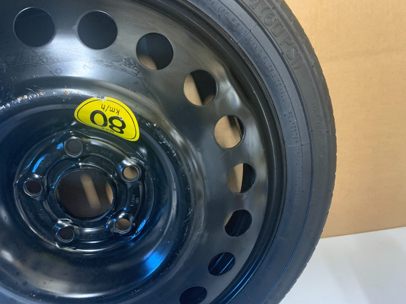 2013-2022 Buick Encore 16" Spare Tire Wheel Compact Donut T125/70R16