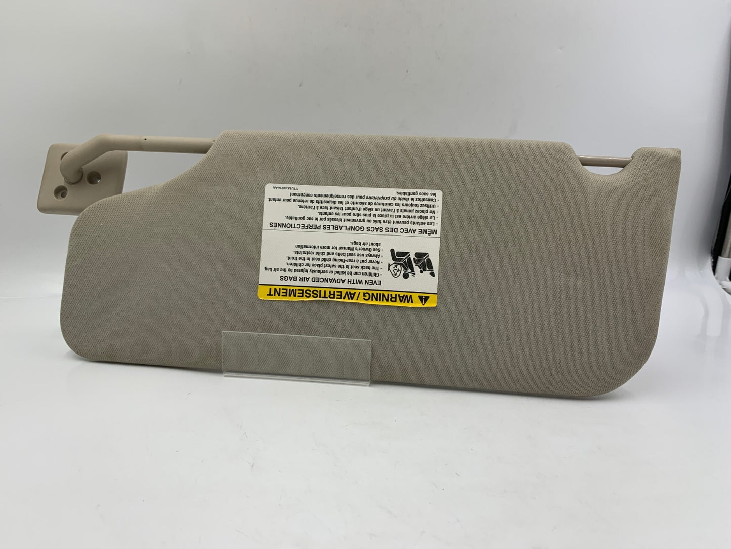 2007-2010 Lincoln MKX Passenger Sun Visor Beige Illuminated OEM A01B55043