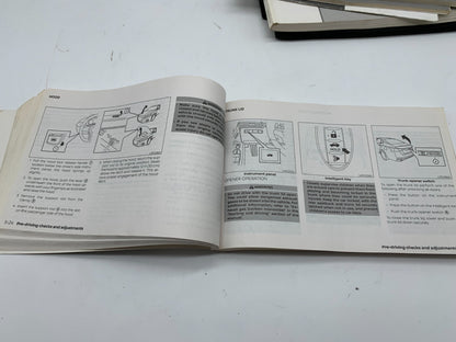 2019 Nissan Altima Sedan Owners Manual Set with Case OEM R01B25017