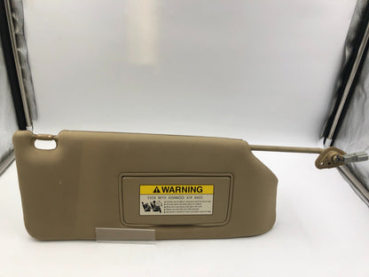2006-2010 Honda Odyssey Passenger Sun Visor Brown Illuminated OEM C04B66001