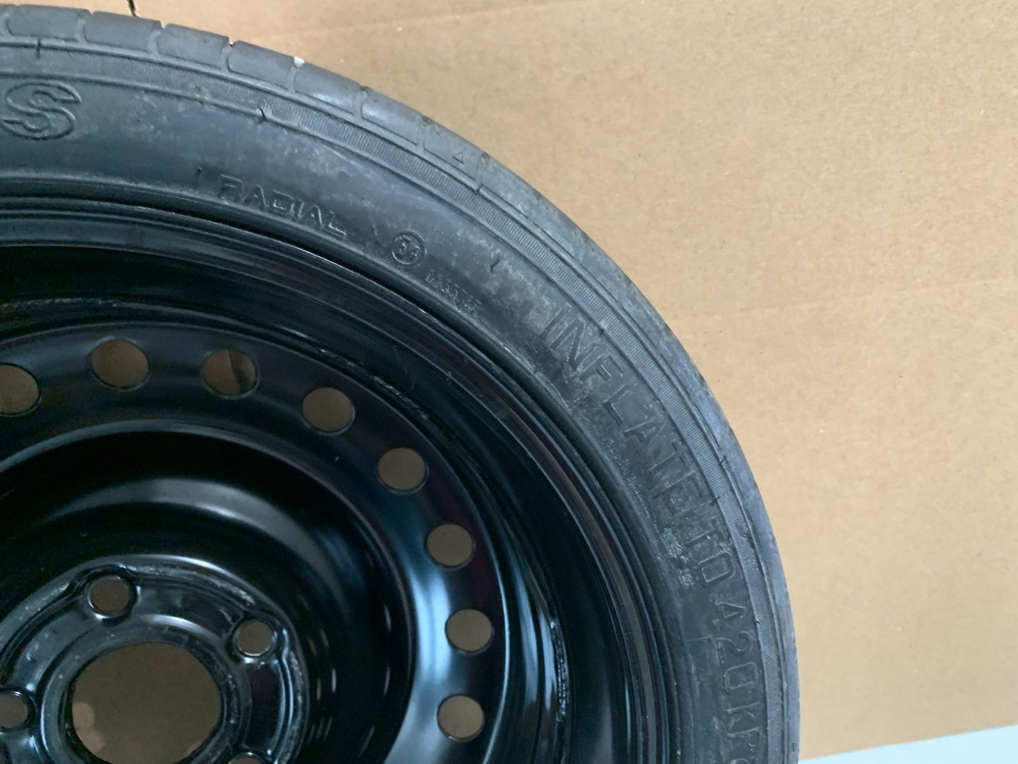 2010-2016 Buick Lacrosse 17" Spare Tire Compact Donut T125/70R17 OEM Emergency