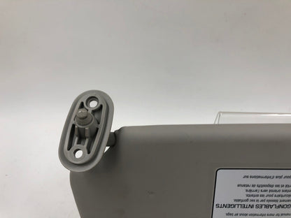 2017-2018 Kia Forte Passenger Sun Visor Gray OEM D04B08006
