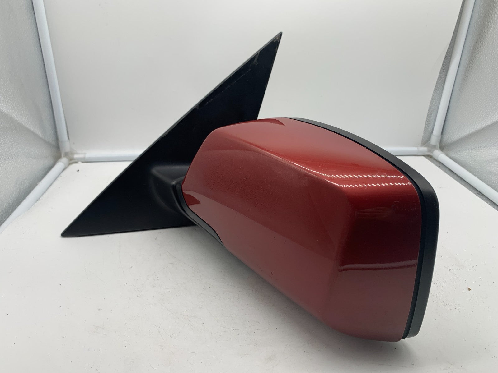2004-2009 BMW X3 Driver Side View Power Door Mirror Red OEM A04B52038