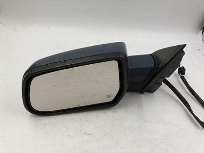 2010-2011 GMC Terrain Driver Side View Power Door Mirror Blue OEM D01B07032