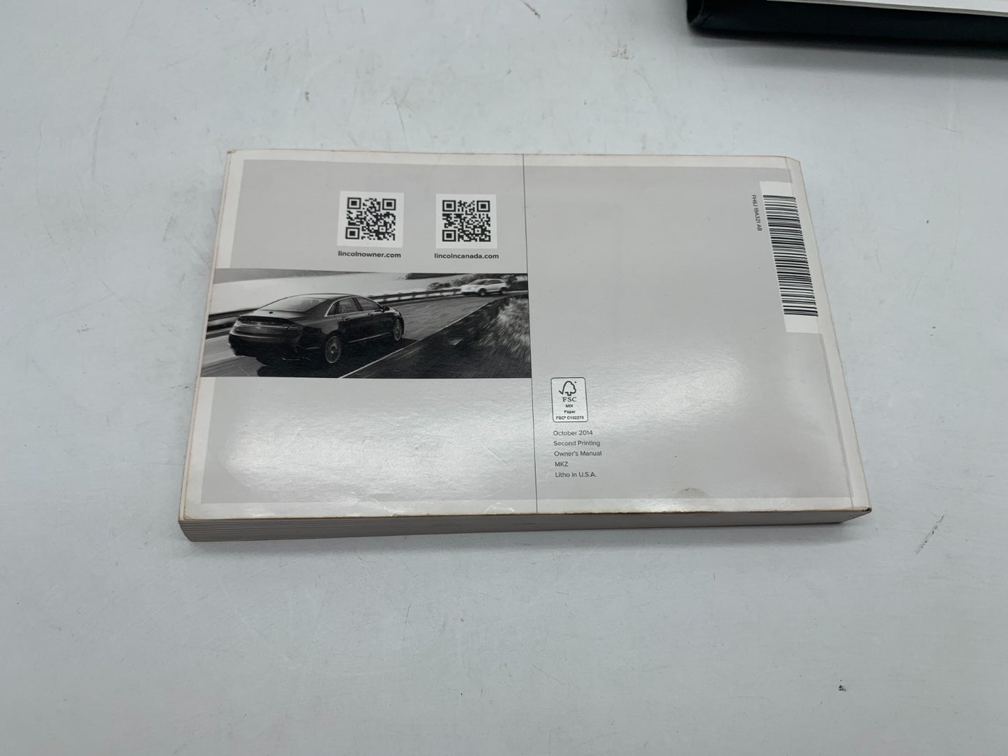 2015 Lincoln MKZ Owners Manual Set with Case OEM D03B21006