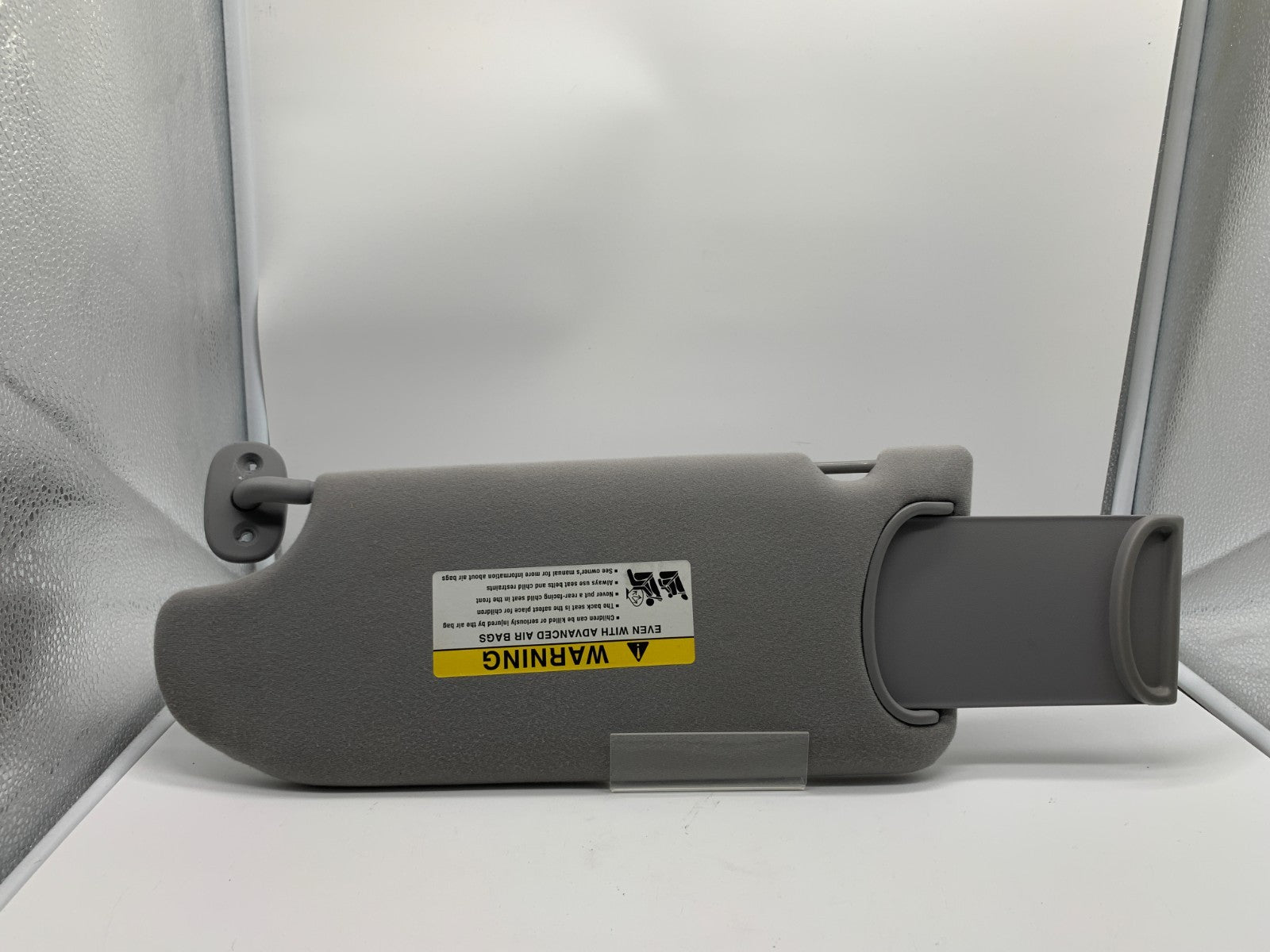 2010-2012 Mitsubishi Galant Passenger Sun Visor Gray OEM C01B50011