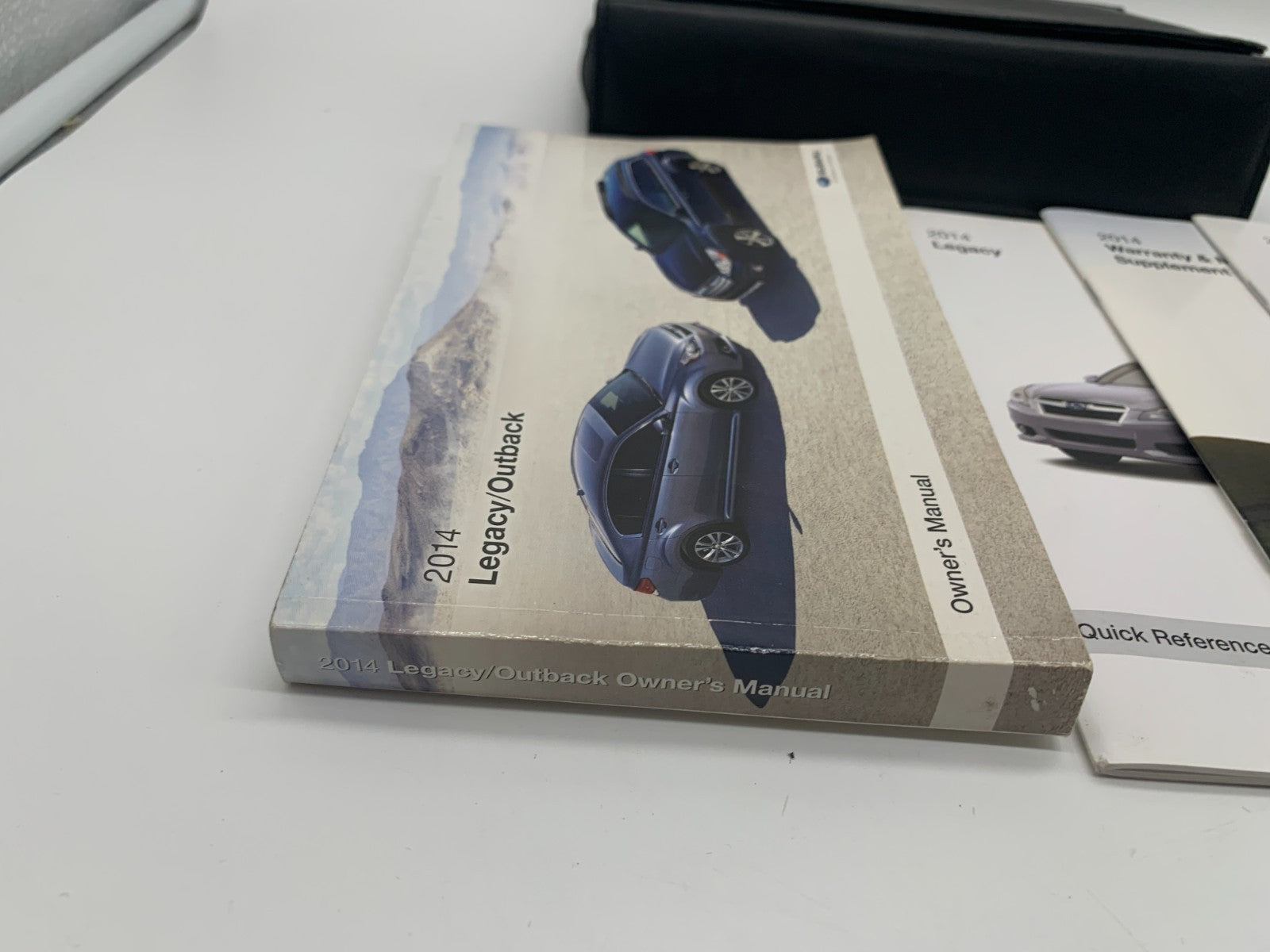 2014 Subaru Legacy Outback Owners Manual Set with Case OEM A02B50024
