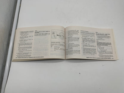 2013 Nissan NV2500 HD Owners Manual Set with Case OEM R01B37026
