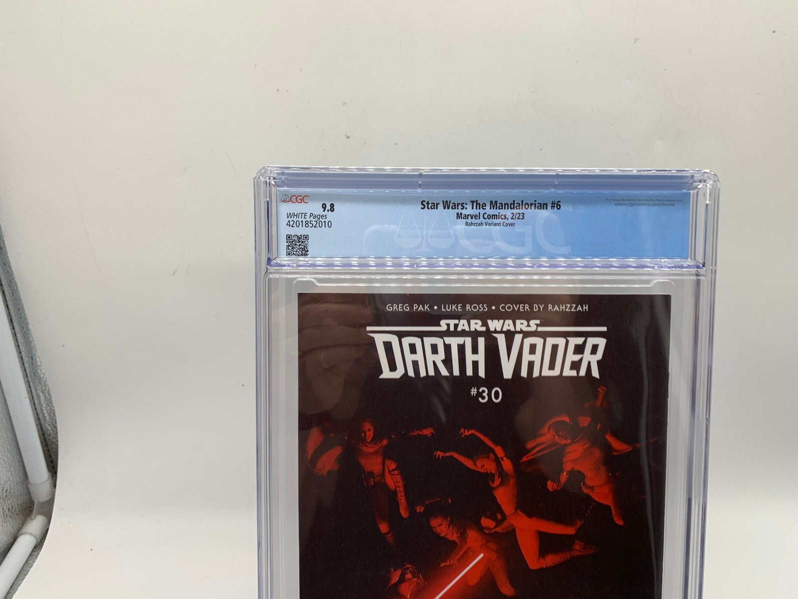 Star Wars The Mandalorian #6 CGC 9.8 Rahzzah 1:50 1st appearance of Burg