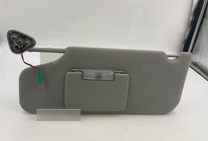 2005-2007 Ford Freestyle Driver Visor Sun Visor Gray Illuminated OEM C02B49011