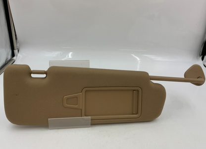 2011-2015 Hyundai Sonata Passenger Sun Visor Tan Illuminated OEM D04B67001
