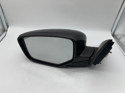 2008-2012 Honda Accord Sedan Driver Side View Power Door Mirror Blue D01B14052