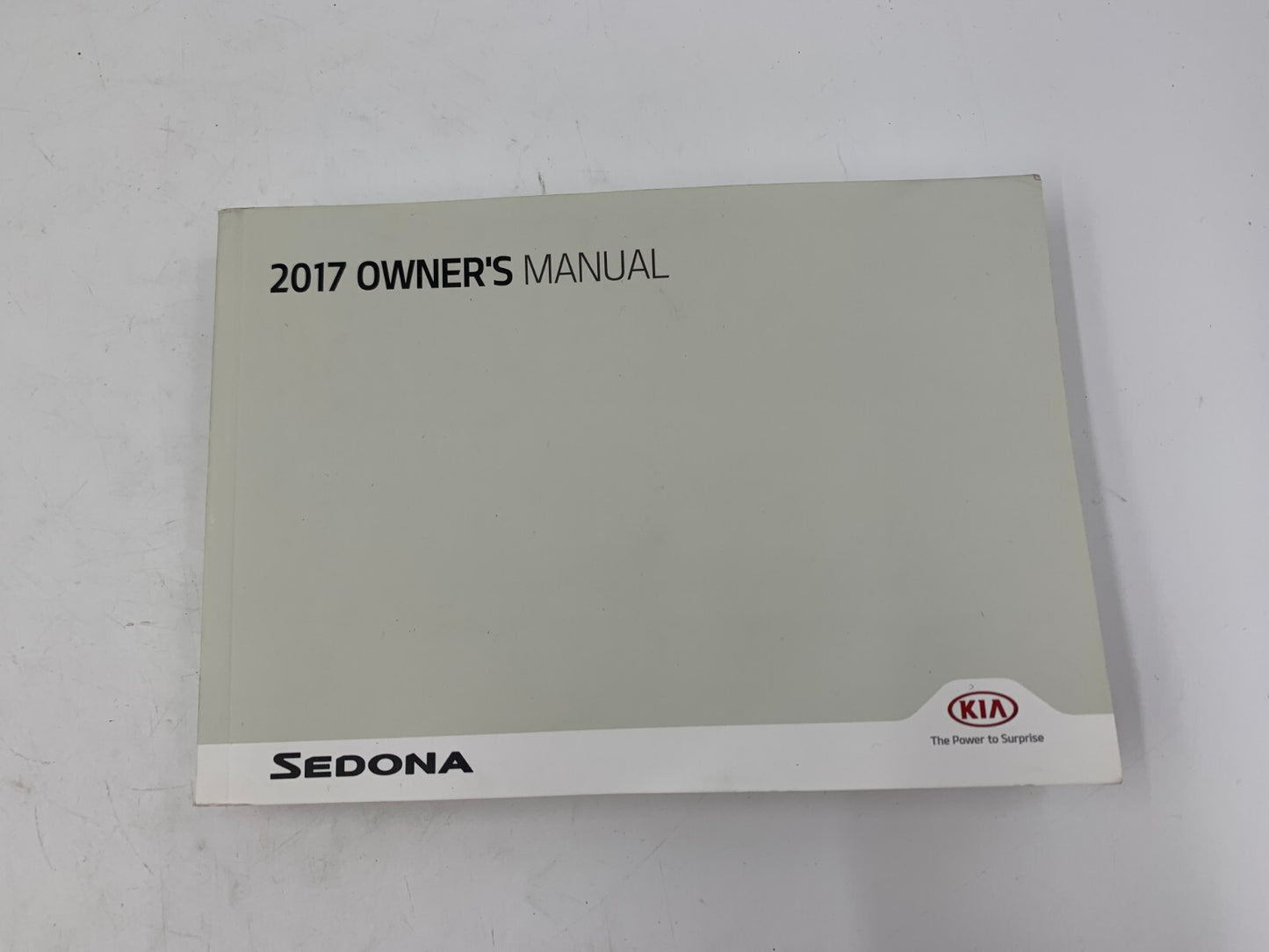 2017 Kia Sedona Owners Manual Set with Case OEM D02B64004