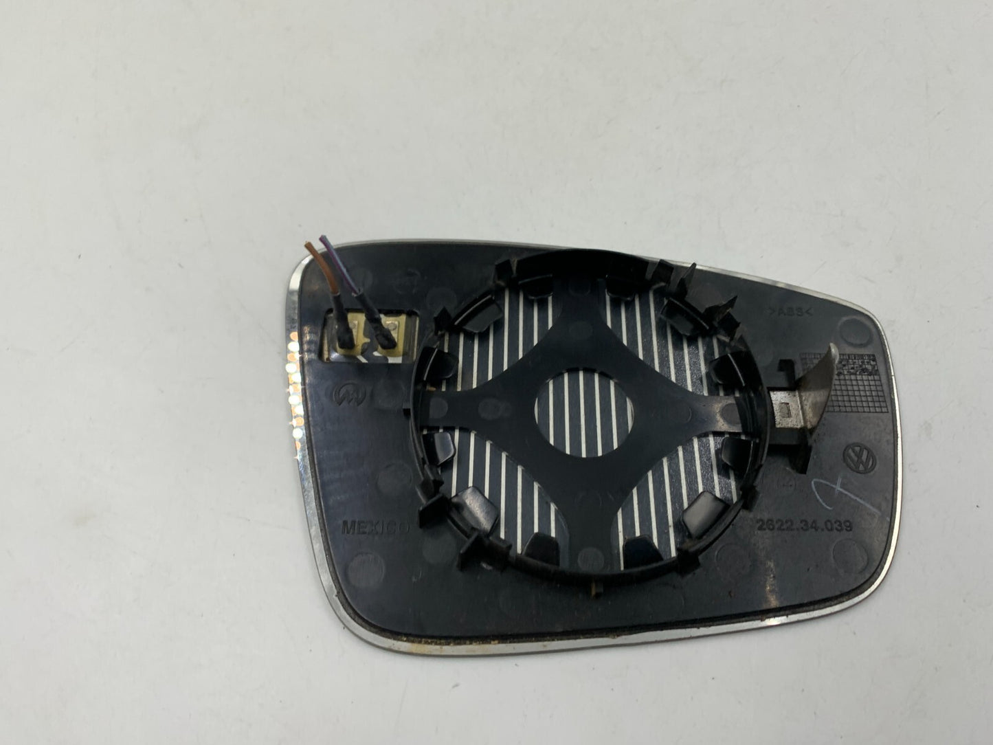 2008-2009 Audi S8 Driver Side View Power Door Mirror Glass Only