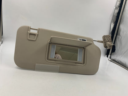 2020 Ford Escape Passenger Sun Visor Beige Illuminated OEM A04B25057