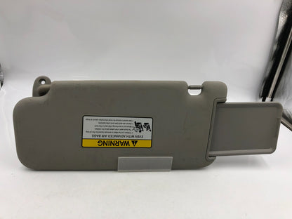 2010-2013 Kia Forte Passenger Sun Visor Gray OEM A04B04033