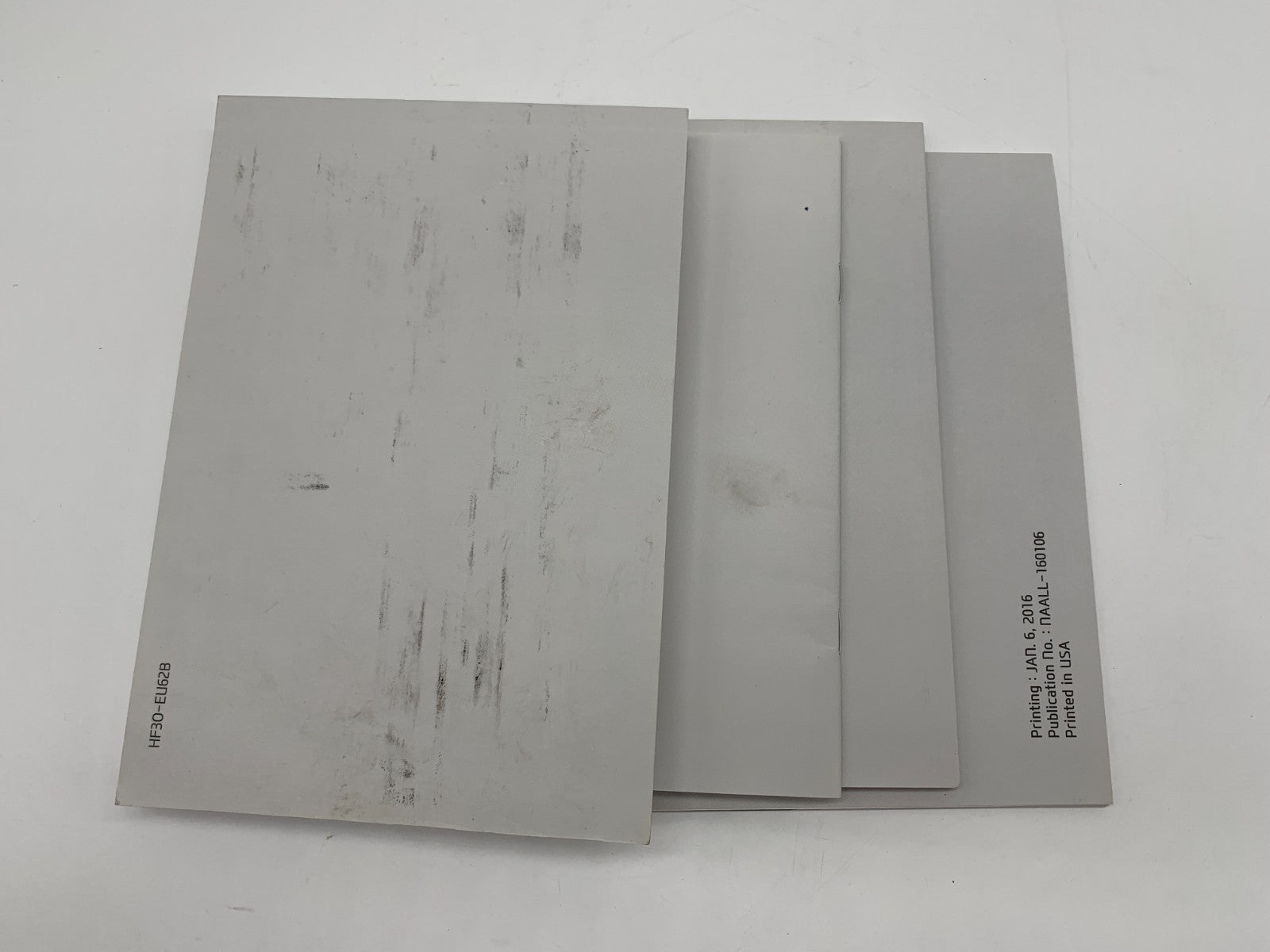 2017 Hyundai Elantra Owners Manual Set OEM D01B22010