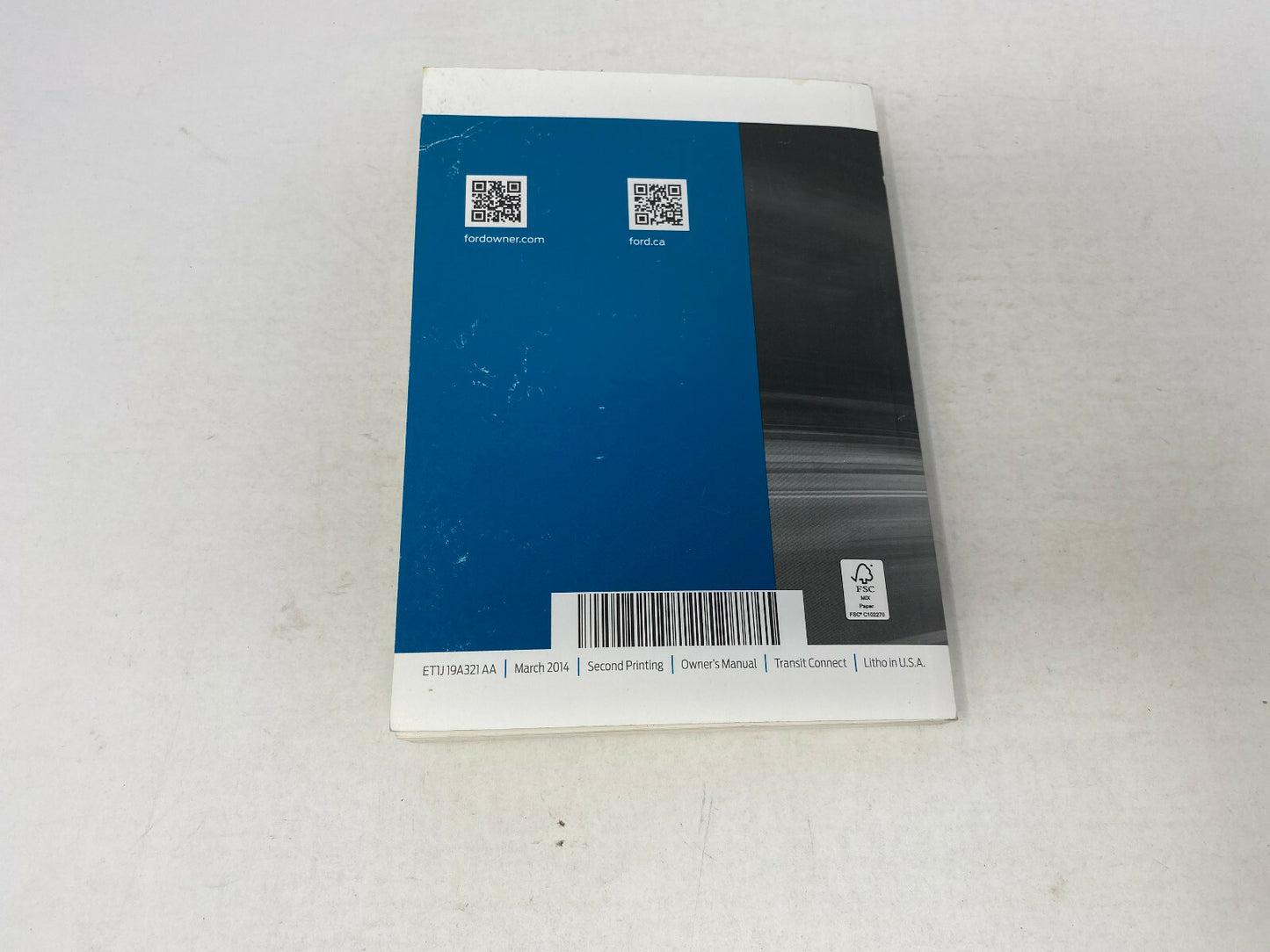 2014 Ford Transit 1500 Owners Manual Set OEM B03B20028