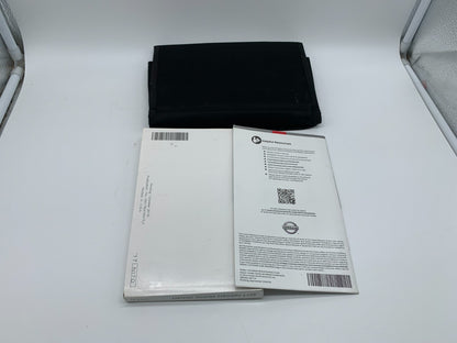 2017 Nissan Versa Sedan Owners Manual Set with Case OEM C04B40012