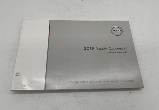 2019 NissanConnect Connect Owners Manual OEM B02B39007