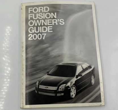 2007 Ford Fusion Owners Manual OEM A04B19057