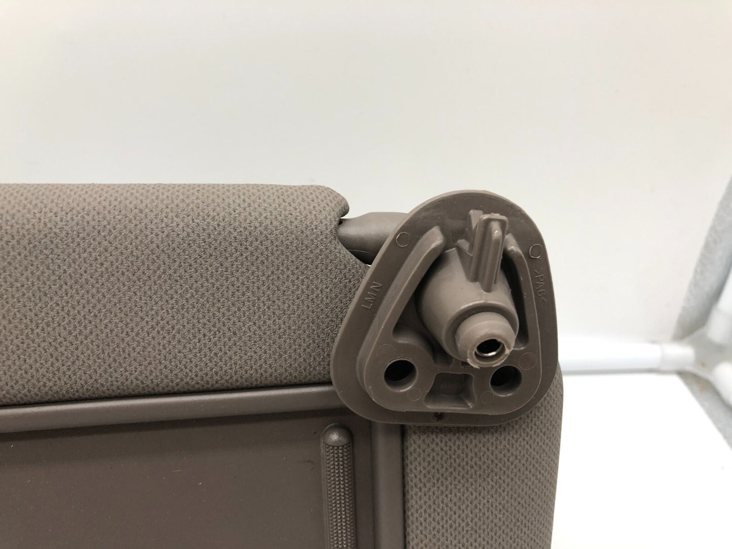 2010-2015 Hyundai Tucson Passenger Sun Visor Gray OEM A02B01031