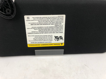 2011-2015 Ford Explorer Passenger Sun Visor Black Illuminated OEM D02B37013