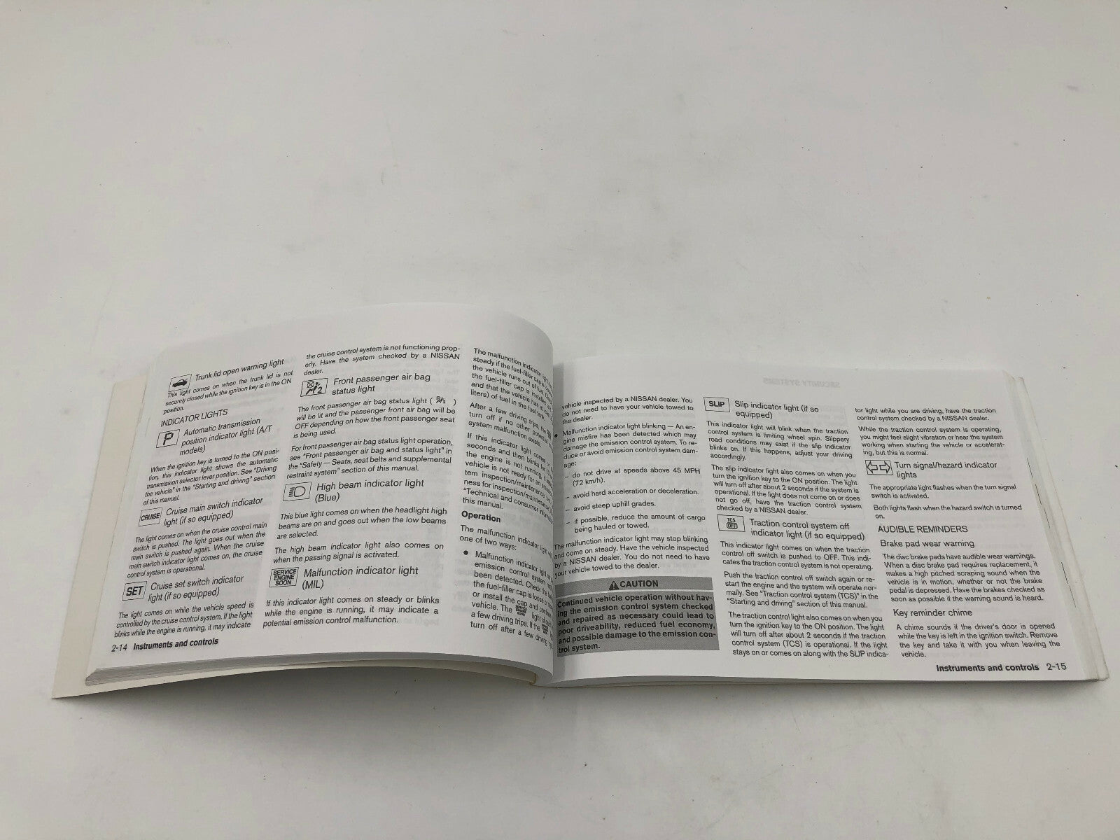 2006 Nissan Altima Owners Manual OEM C03B68014