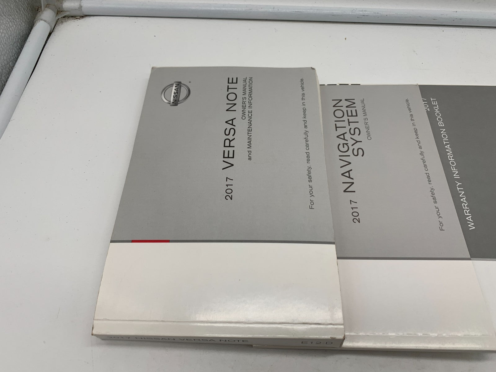 2017 Nissan Versa Note Owners Manual Set with Case OEM