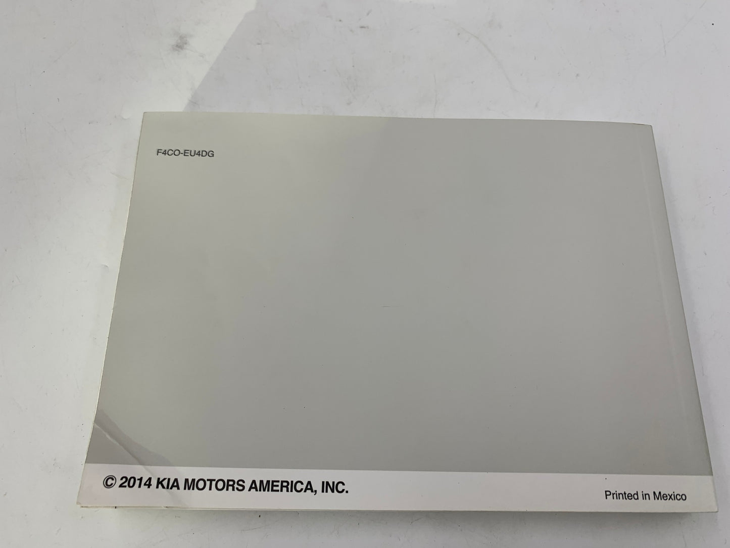 2015 Kia Optima Sedan Owners Manual OEM B03B47061