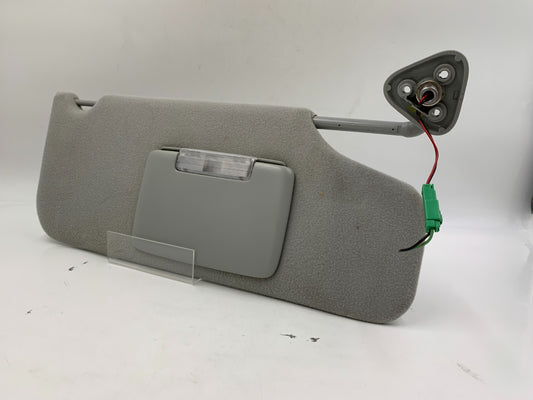 2005-2007 Ford Five Hundred Passenger Sun Visor Illuminated Gray OEM D04B46014
