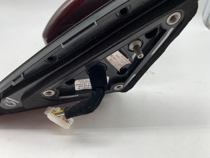 2016-2020 Kia Optima Passenger Side View Power Door Mirror Maroon BSA B03B46001