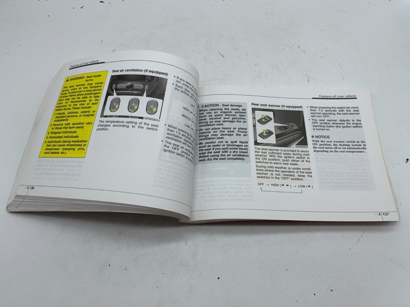 2016 Kia Soul Owners Manual OEM B03B51020