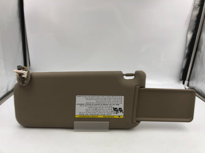 2010-2014 Toyota Rav4 Passenger Sun Visor Brown Illuminated OEM A01B53042
