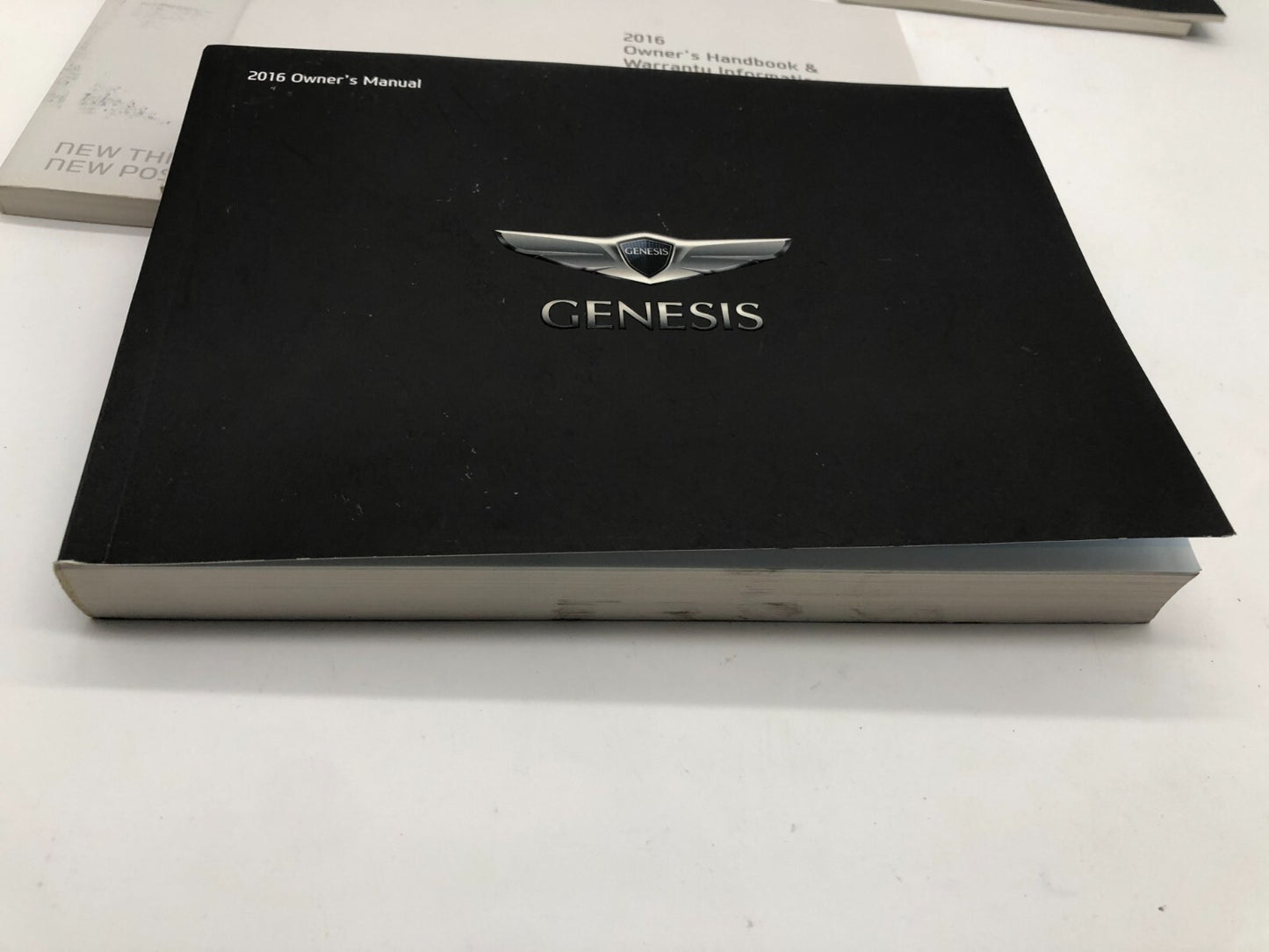 2016 Hyundai Genesis Coupe Owners Manual Guide Set with Case OEM A02B49039