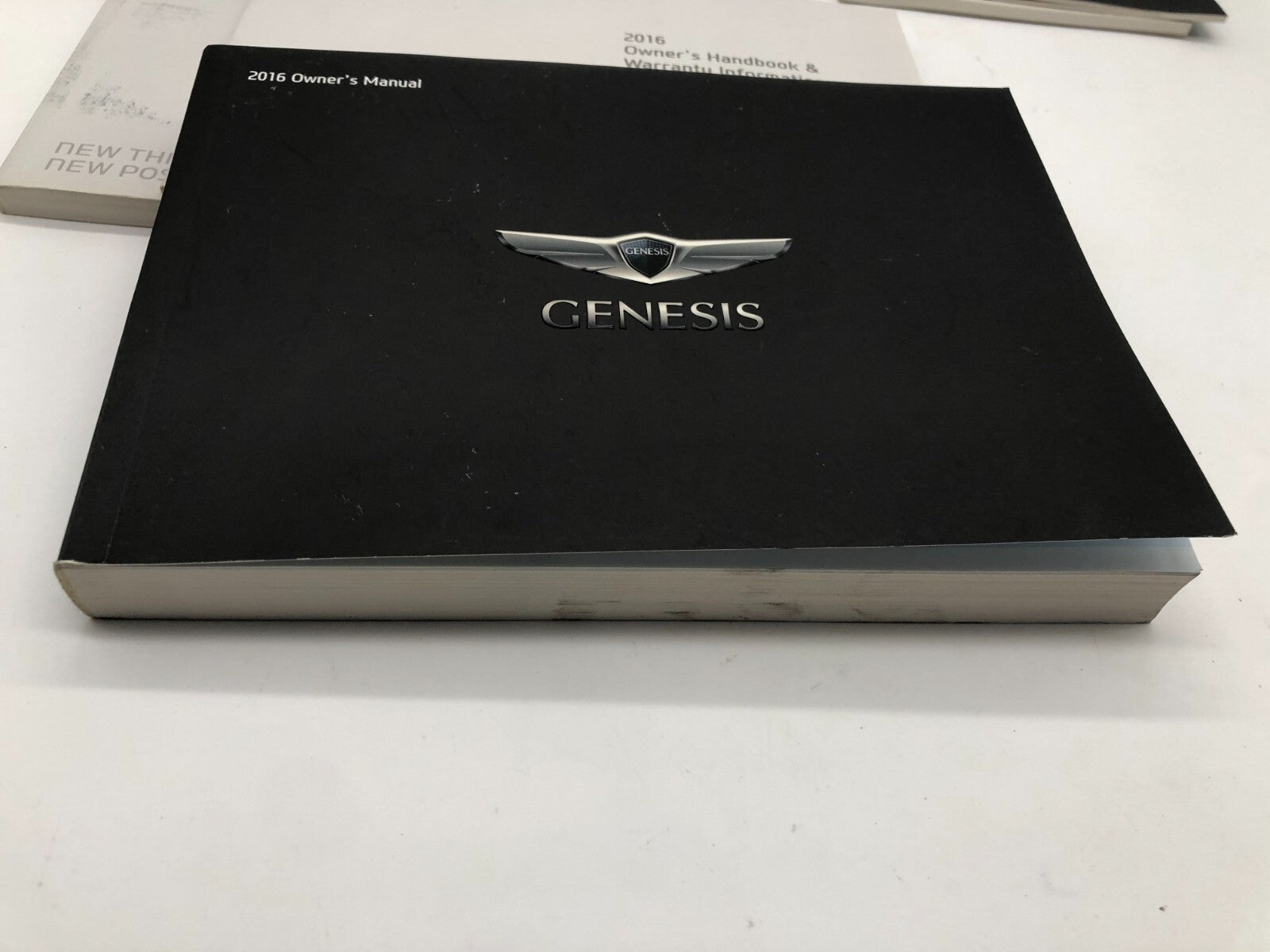 2016 Hyundai Genesis Coupe Owners Manual Guide Set with Case OEM A02B49039